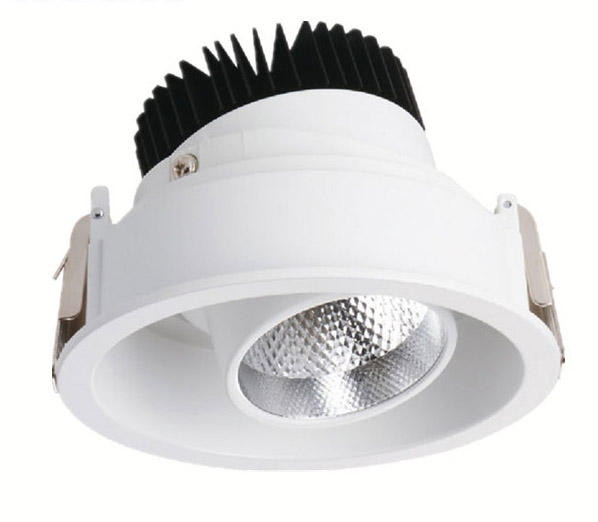 4.5in 12/18W, 5.71in 30WLED COB Ceiling Light - Flush Mount LED Downlight-1600LM-24°Light speed angle 4.5in 12/18W, 5.71in 30WLED COB Ceiling Light - Flush Mount LED Downlight-1600LM-24°Light speed angle